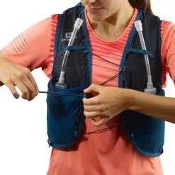 Packs^Salomon Outlet – Adv Skin 8L Set Hydration Vest – Women'S Poseidon