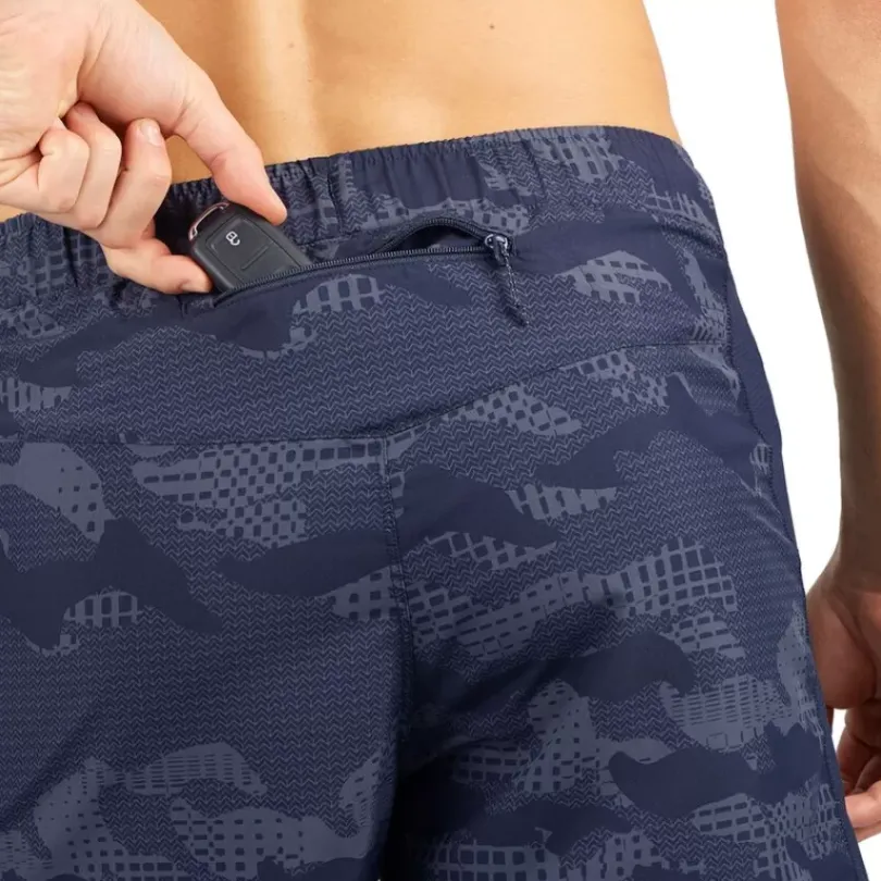 Clothing^Salomon Outlet – Agile 5In Short – Men'S Night Sky/Print/Night Sky