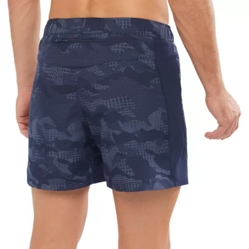 Clothing^Salomon Outlet – Agile 5In Short – Men'S Night Sky/Print/Night Sky