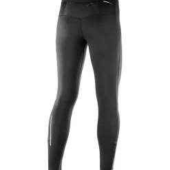 Clothing^Salomon Outlet – Agile Long Tight – Men'S Black
