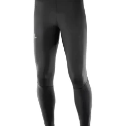 Clothing^Salomon Outlet – Agile Long Tight – Men'S Black