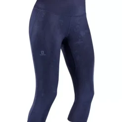Clothing^Salomon Outlet – Agile Mid Tight – Women'S Night Sky