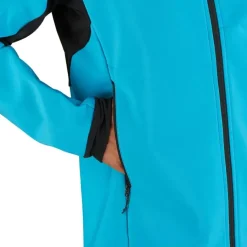 Clothing^Salomon Outlet – Agile Softshell Jacket – Men'S Barrier Reef/Black|Black