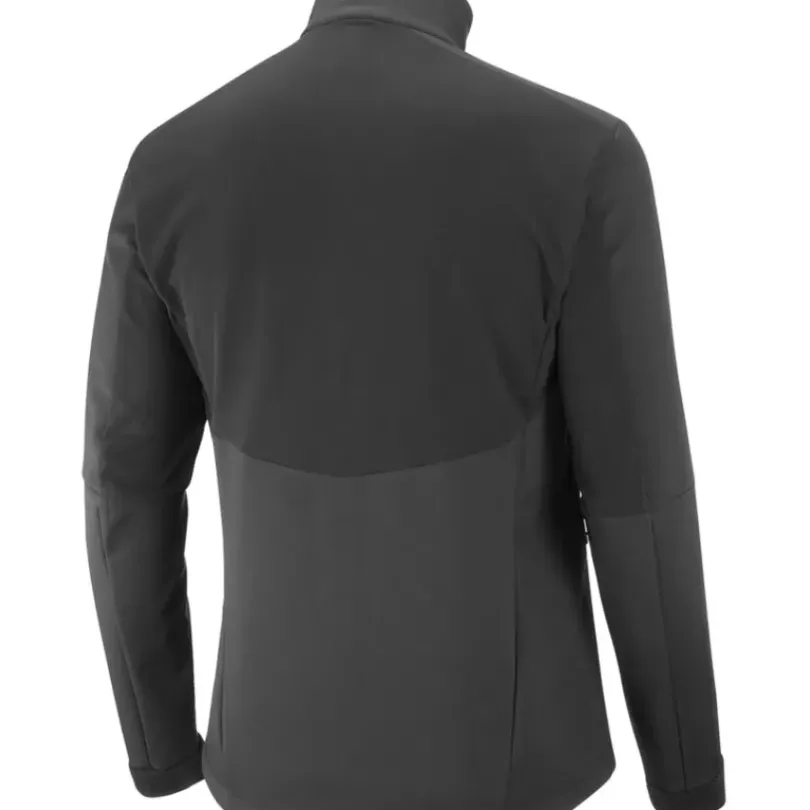 Clothing^Salomon Outlet – Agile Softshell Jacket – Men'S Barrier Reef/Black|Black