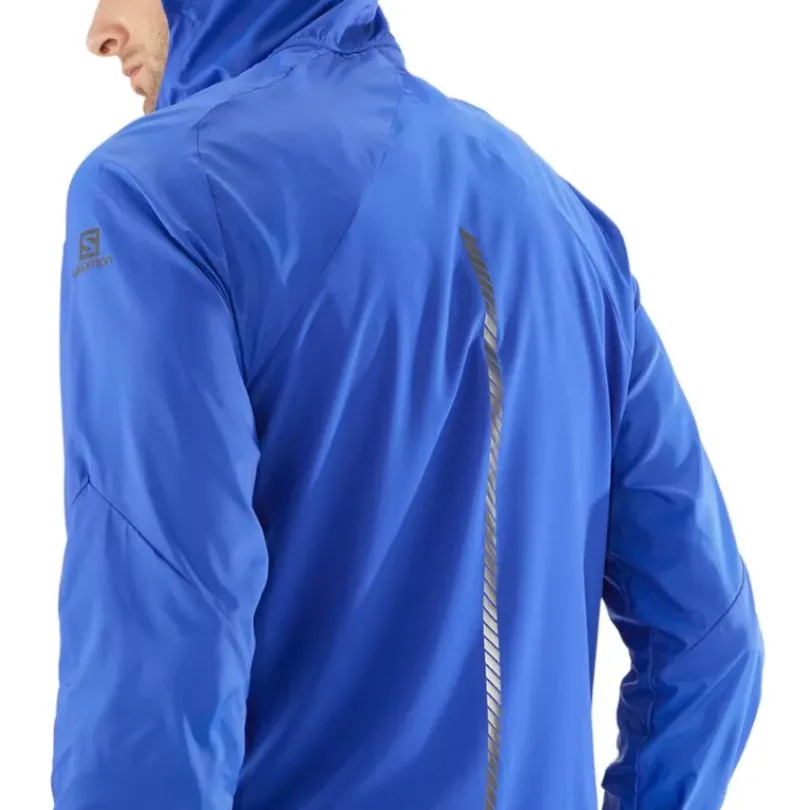 Clothing^Salomon Outlet – Bonatti Cross Fz Hoodie – Men'S Nautical Blue White|White Black