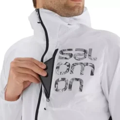 Clothing^Salomon Outlet – Bonatti Cross Fz Hoodie – Men'S Nautical Blue White|White Black