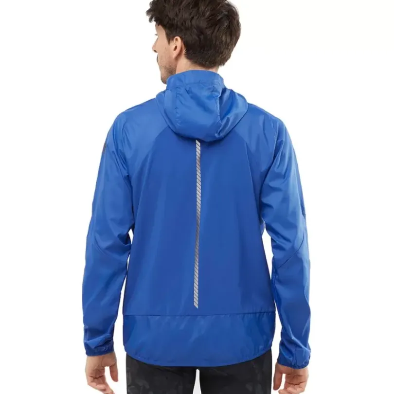 Clothing^Salomon Outlet – Bonatti Cross Fz Hoodie – Men'S Nautical Blue White|White Black