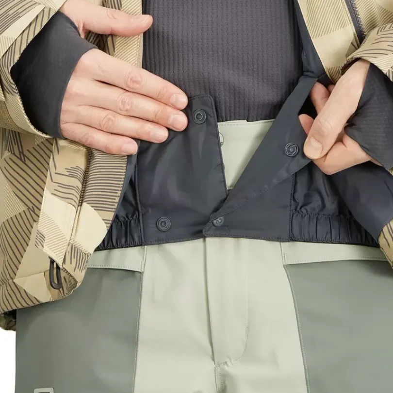 Clothing^Salomon Outlet – Brilliant Jacket – Men'S Roasted Cashew/Print/Ebony|Rum Raisin/Print