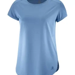 Clothing^Salomon Outlet – Comet Breeze T-Shirt – Women'S Copen Blue|Seacrest