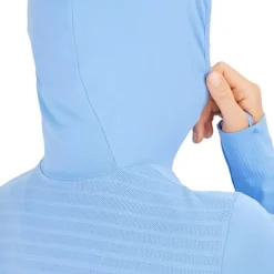 Clothing^Salomon Outlet – Comet Seamless Hoodie – Women'S Oyster Mushroom|Provence/Heather