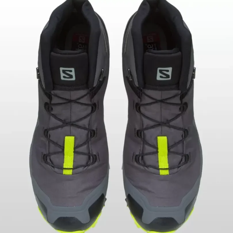 Footwear^Salomon Outlet – Cross Hike Mid Gtx Boot – Men'S Autumn Blaze/Black/Rainy Day|Magnet/Black/Lime Punch|Phantom/Black/Ebony
