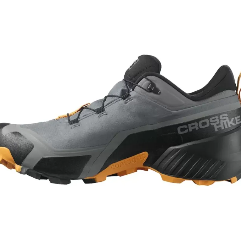 Footwear^Salomon Outlet – Cross Hike Gtx Hiking Shoe – Men'S Quiet Shade/Black/Butterscotch|Phantom/Black/Monument