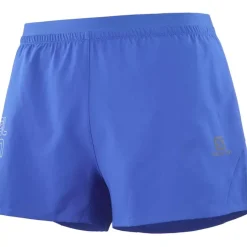 Clothing^Salomon Outlet – Cross 3In Short – Men'S Black|Fiery Red|Nautical Blue