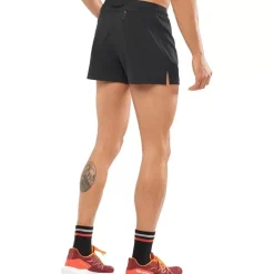 Clothing^Salomon Outlet – Cross 3In Short – Men'S Black|Fiery Red|Nautical Blue