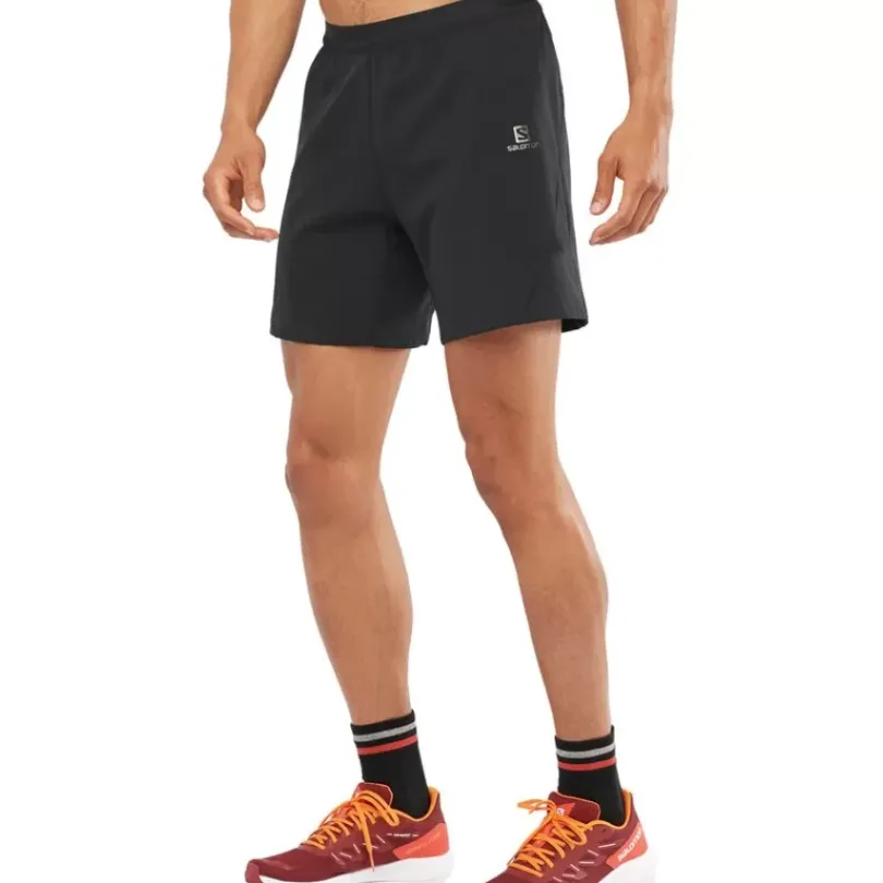 Clothing^Salomon Outlet – Cross 7In Short – Men'S Black