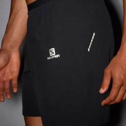 Clothing^Salomon Outlet – Cross 7In Short – Men'S Black