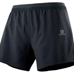 Clothing^Salomon Outlet – Cross 5In Short – Men'S Black|Fiery Red Cabernet|Nautical Blue|Pool Blue