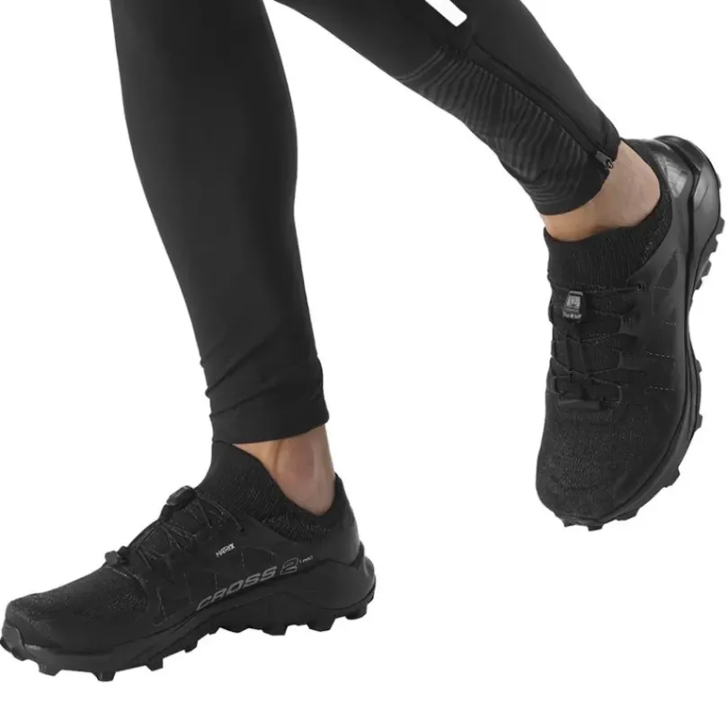 Footwear^Salomon Outlet – Cross Pro 2 Trail Running Shoe – Men'S Black/Monument/Stormy Weather
