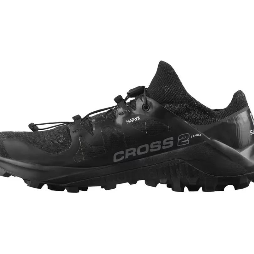 Footwear^Salomon Outlet – Cross Pro 2 Trail Running Shoe – Men'S Black/Monument/Stormy Weather