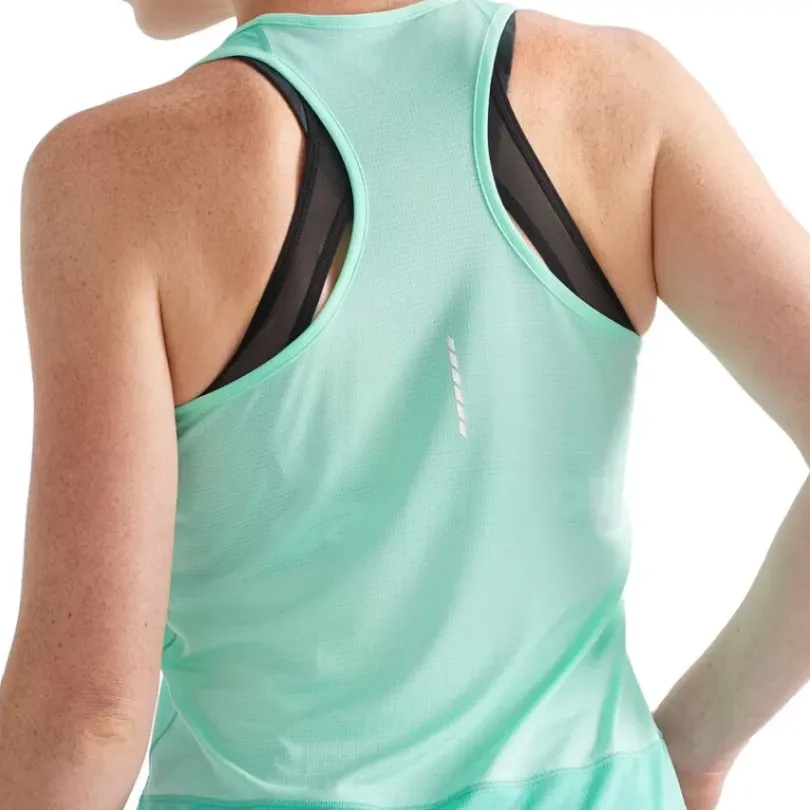 Clothing^Salomon Outlet – Cross Run Tank – Women'S Beach Glass/Pool Blue/Heather|Provence/Heather/Nautical Blue|Sunny Lime/Heather|White