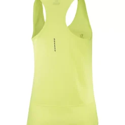 Clothing^Salomon Outlet – Cross Run Tank – Women'S Beach Glass/Pool Blue/Heather|Provence/Heather/Nautical Blue|Sunny Lime/Heather|White