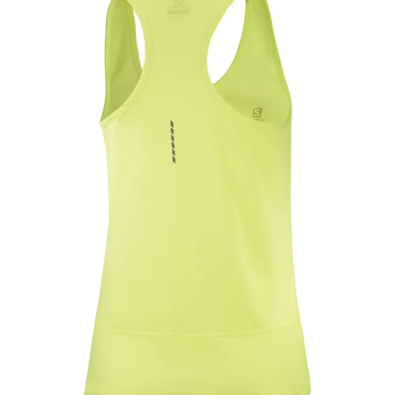 Clothing^Salomon Outlet – Cross Run Tank – Women'S Beach Glass/Pool Blue/Heather|Provence/Heather/Nautical Blue|Sunny Lime/Heather|White