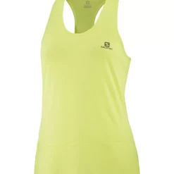 Clothing^Salomon Outlet – Cross Run Tank – Women'S Beach Glass/Pool Blue/Heather|Provence/Heather/Nautical Blue|Sunny Lime/Heather|White