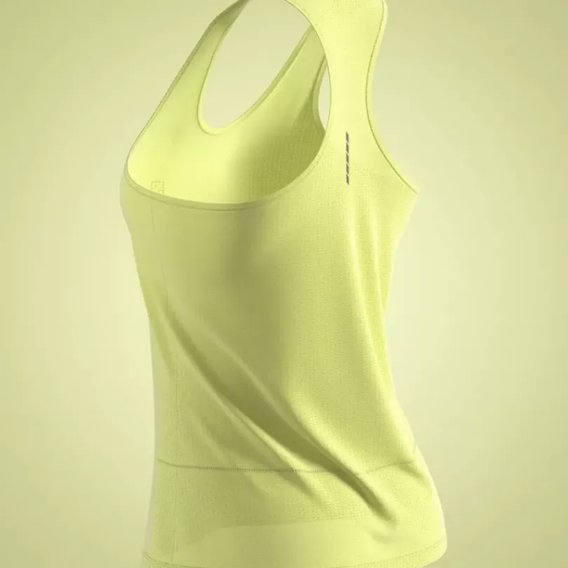 Clothing^Salomon Outlet – Cross Run Tank – Women'S Beach Glass/Pool Blue/Heather|Provence/Heather/Nautical Blue|Sunny Lime/Heather|White