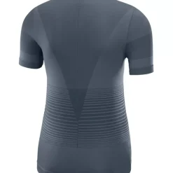 Clothing^Salomon Outlet – Elevate Move'On T-Shirt – Women'S Balsam Green|Dark Denim|Ebony|White