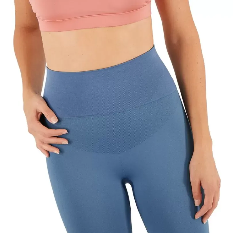 Clothing^Salomon Outlet – Elevate Move On Tight – Women'S Brick Dust|Copen Blue