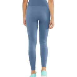 Clothing^Salomon Outlet – Elevate Move On Tight – Women'S Brick Dust|Copen Blue