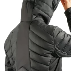 Clothing^Salomon Outlet – Essential Xwarm Down Hooded Jacket – Women'S Barrier Reef|Black