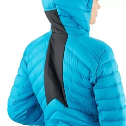 Clothing^Salomon Outlet – Essential Xwarm Down Hooded Jacket – Women'S Barrier Reef|Black