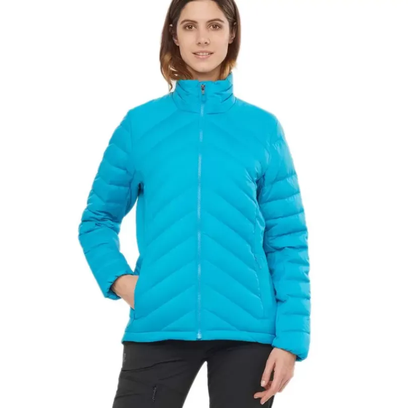 Clothing^Salomon Outlet – Essential Xwarm Down Jacket – Women'S Barrier Reef|Black