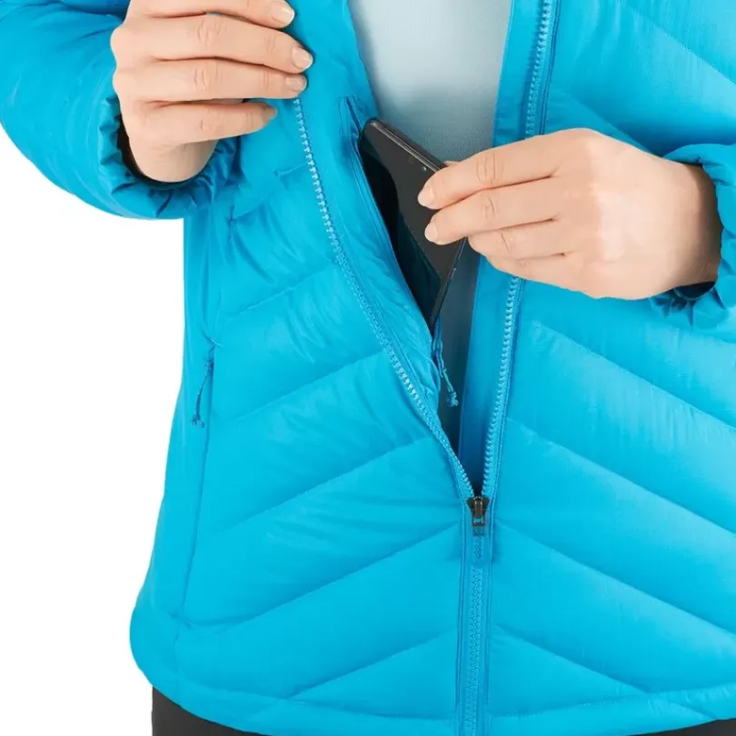 Clothing^Salomon Outlet – Essential Xwarm Down Jacket – Women'S Barrier Reef|Black