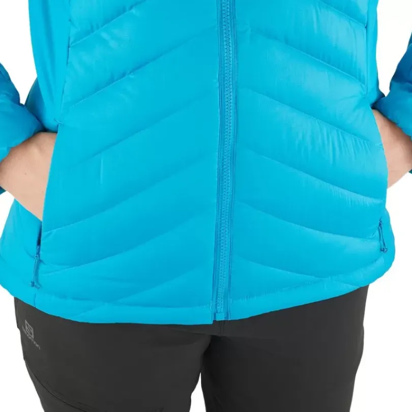 Clothing^Salomon Outlet – Essential Xwarm Down Jacket – Women'S Barrier Reef|Black