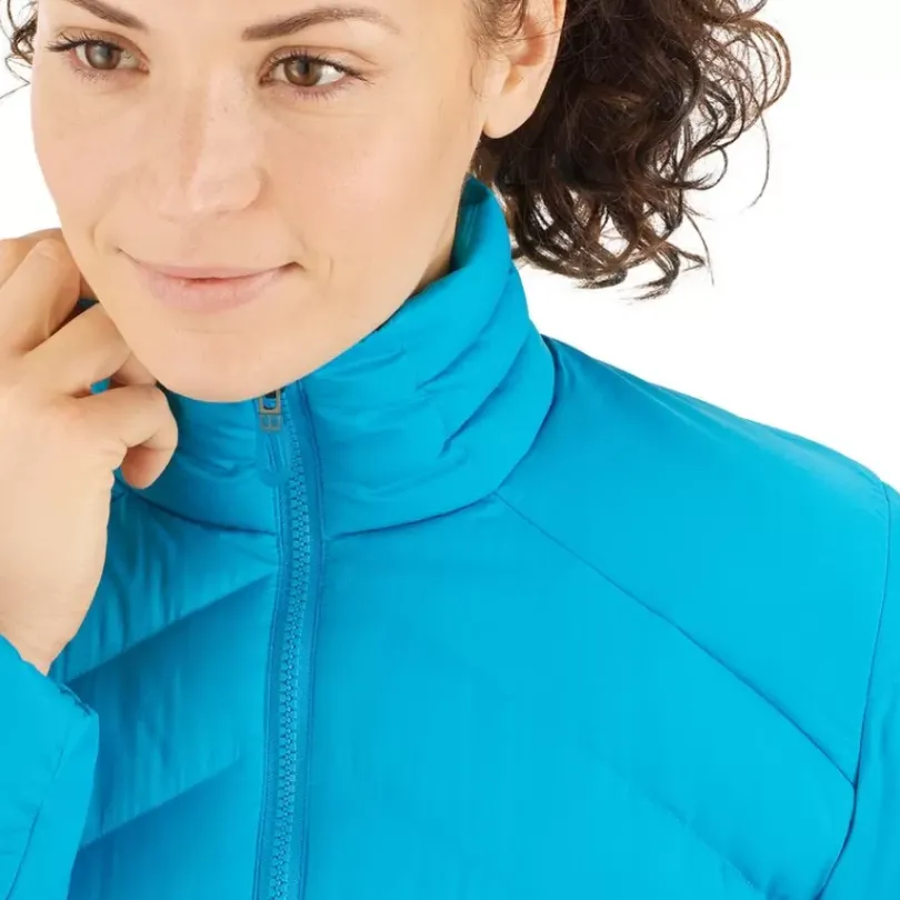Clothing^Salomon Outlet – Essential Xwarm Down Jacket – Women'S Barrier Reef|Black