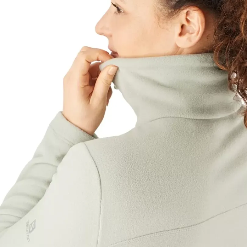 Clothing^Salomon Outlet – Essential Cosy Fleece Full-Zip Jacket – Women'S Ebony|Mallard Blue|Sirocco|Wrought Iron