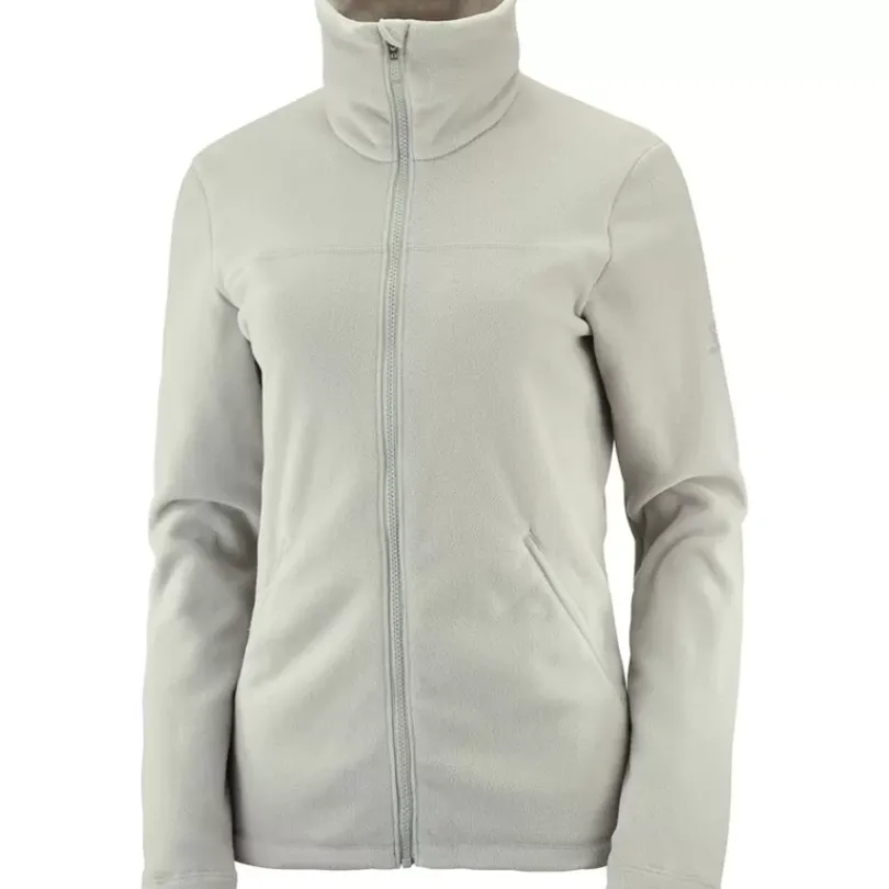 Clothing^Salomon Outlet – Essential Cosy Fleece Full-Zip Jacket – Women'S Ebony|Mallard Blue|Sirocco|Wrought Iron