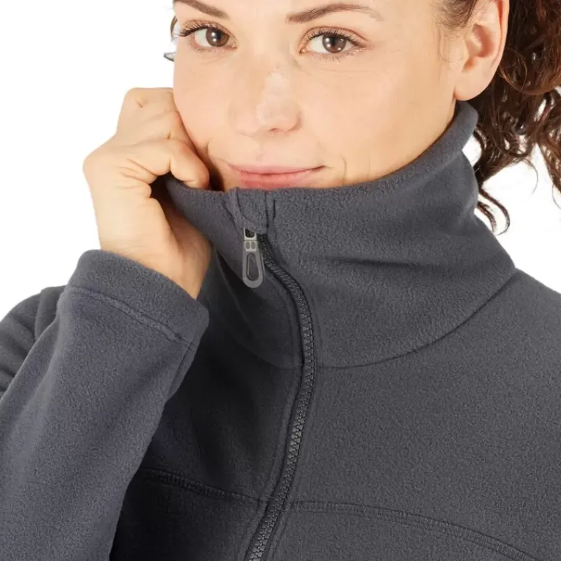 Clothing^Salomon Outlet – Essential Cosy Fleece Full-Zip Jacket – Women'S Ebony|Mallard Blue|Sirocco|Wrought Iron