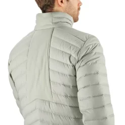 Clothing^Salomon Outlet – Essential Xwarm Down Jacket – Men'S Barrier Reef|Black/Black/Print|Wrought Iron