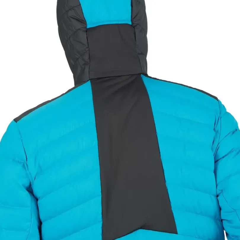 Clothing^Salomon Outlet – Essential Xwarm Down Hooded Jacket – Men'S Barrier Reef