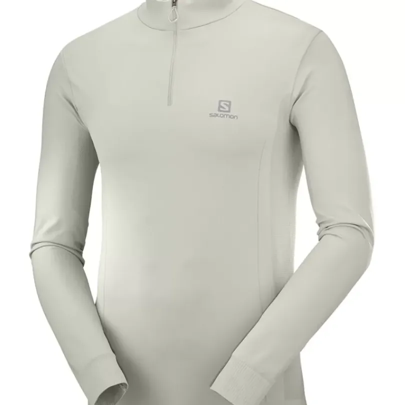 Clothing^Salomon Outlet – Explore Seamless Half-Zip Shirt – Men'S Mallard Blue|Pacific|Wrought Iron