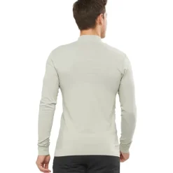 Clothing^Salomon Outlet – Explore Seamless Half-Zip Shirt – Men'S Mallard Blue|Pacific|Wrought Iron