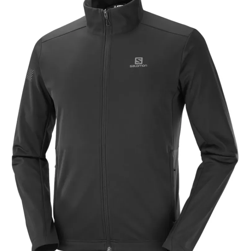 Clothing^Salomon Outlet – Gore-Tex Infinium Softshell Jacket – Men'S Barrier Reef|Black