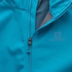 Clothing^Salomon Outlet – Gore-Tex Infinium Softshell Jacket – Men'S Barrier Reef|Black