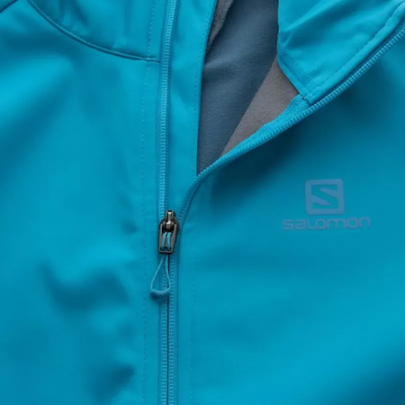 Clothing^Salomon Outlet – Gore-Tex Infinium Softshell Jacket – Men'S Barrier Reef|Black