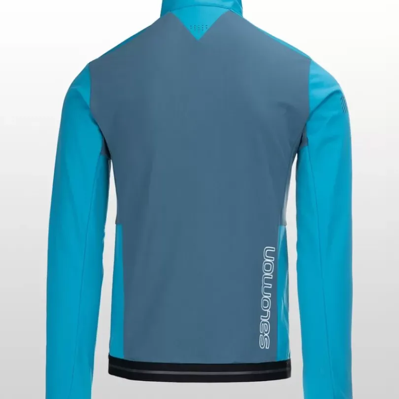 Clothing^Salomon Outlet – Gore-Tex Infinium Softshell Jacket – Men'S Barrier Reef|Black