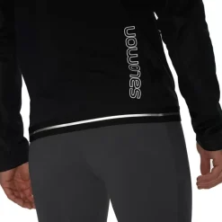 Clothing^Salomon Outlet – Gore-Tex Infinium Softshell Jacket – Men'S Barrier Reef|Black