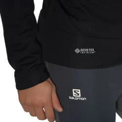 Clothing^Salomon Outlet – Gore-Tex Infinium Windstopper Pro Jacket – Men'S Barrier Reef|Black